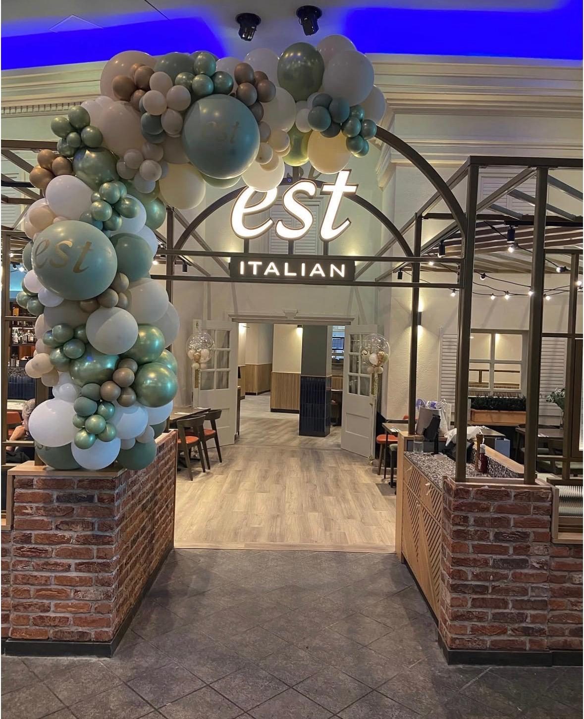 EST Italian, Trafford Centre — interior view